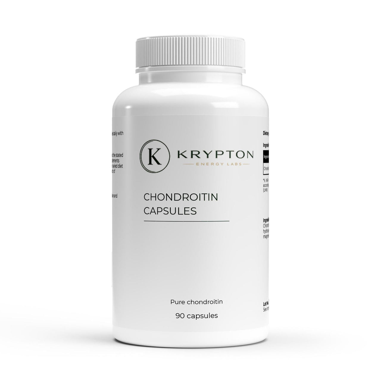 Chondroitin Capsules - Krypton Energy Labs
