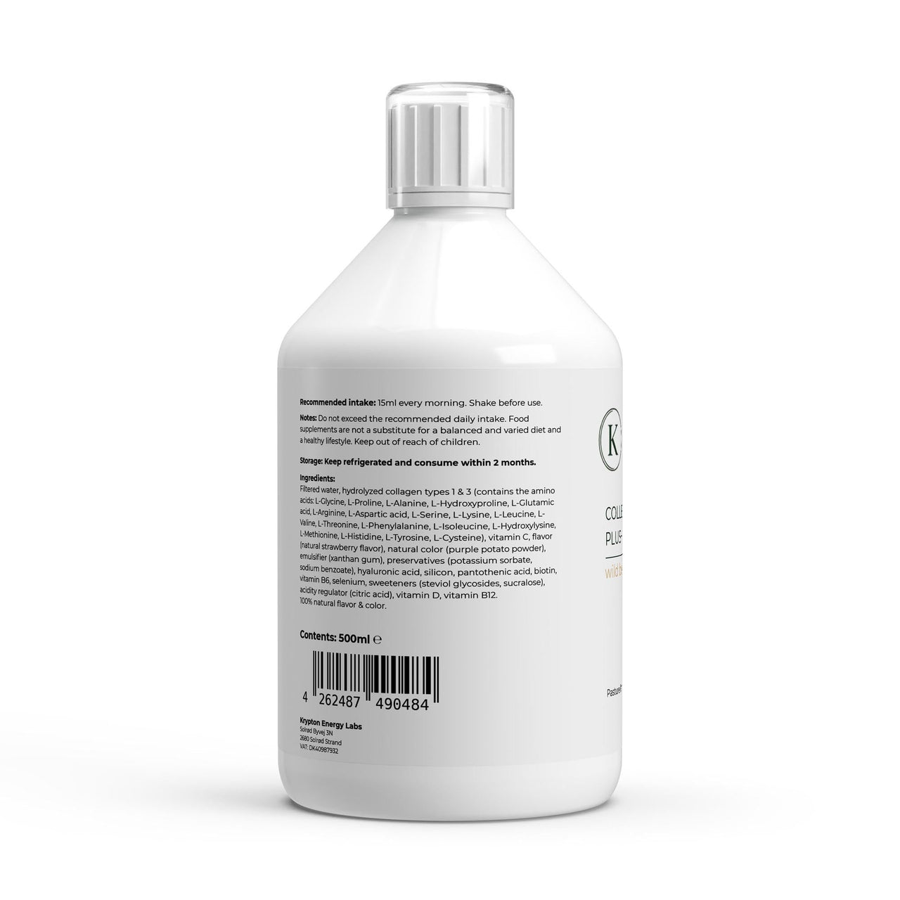 Collagen Vital Plus+ Shots – Wild Berry - Krypton Energy Labs