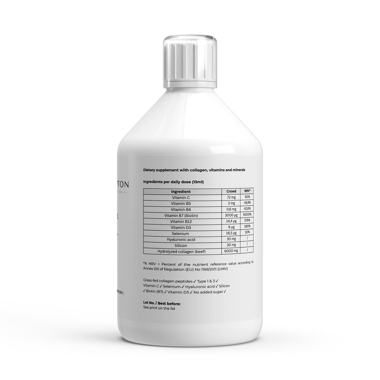 Collagen Vital Plus+ Shots – Wild Berry - Krypton Energy Labs
