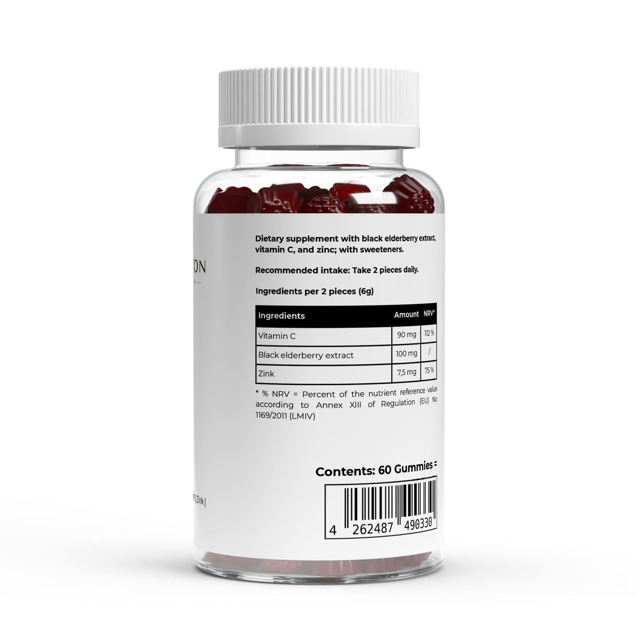 Elderberry + Vitamin C + Zink Gummies - Krypton Energy Labs