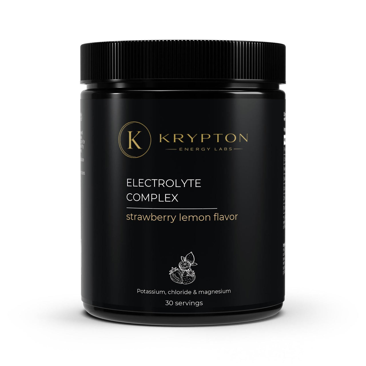 Electrolyte Powder – Strawberry Lemon - Krypton Energy Labs