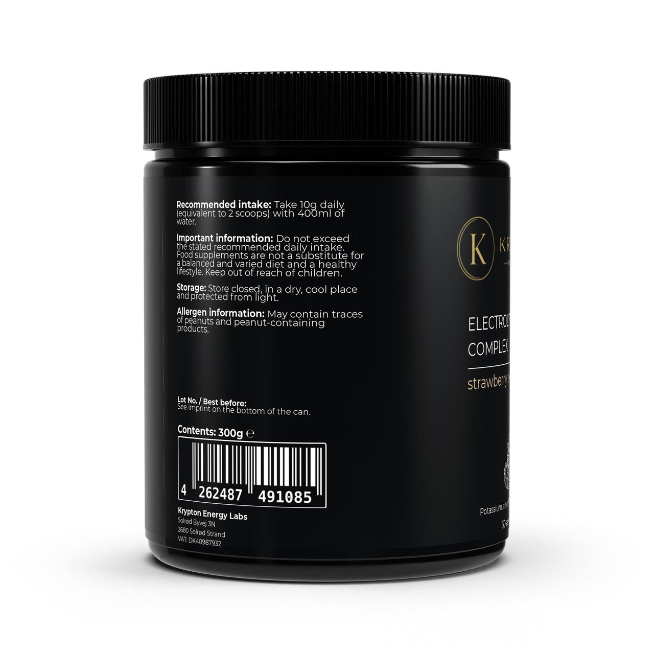 Electrolyte Powder – Strawberry Lemon - Krypton Energy Labs