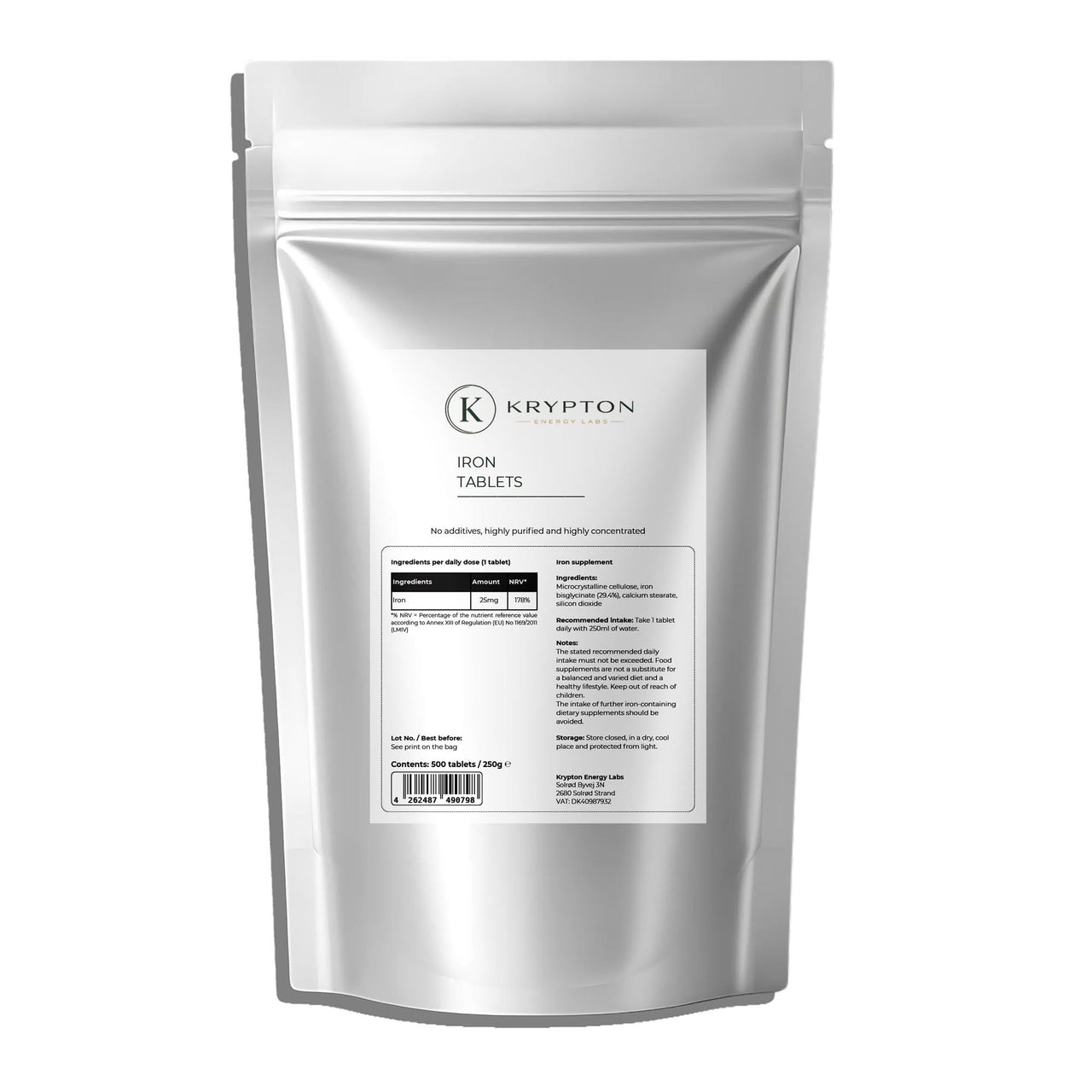 Iron Bisglycinate - Krypton Energy Labs