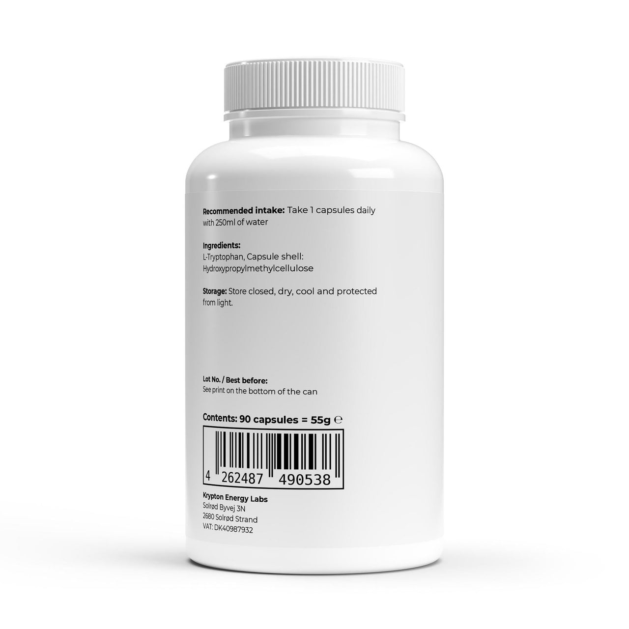 L - Tryptophan Capsules - Krypton Energy Labs