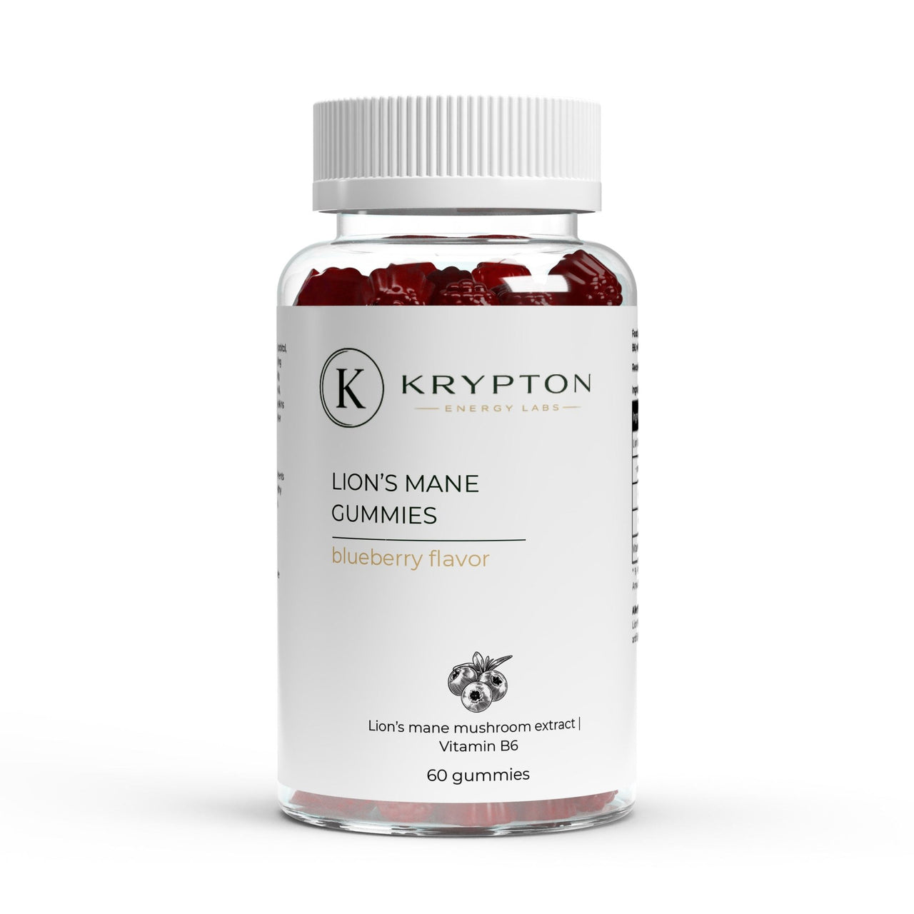 Lion's Mane Gummies - Krypton Energy Labs