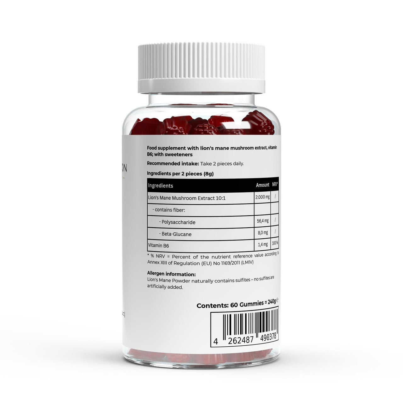 Lion's Mane Gummies - Krypton Energy Labs