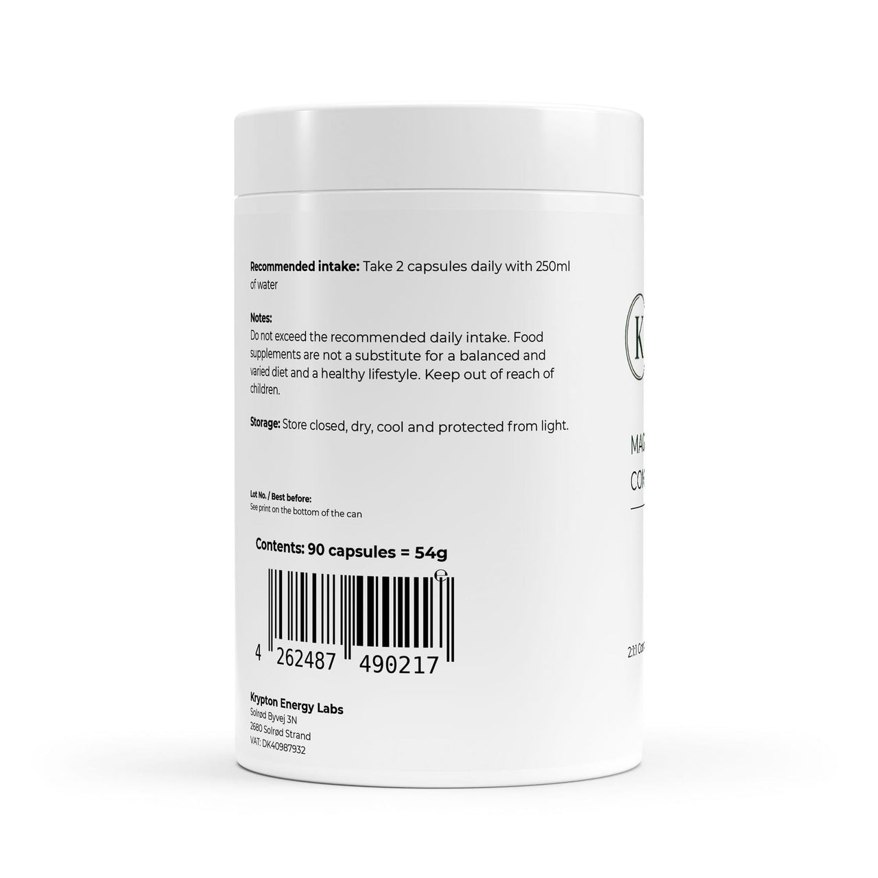 Magnesium Complex - Krypton Energy Labs