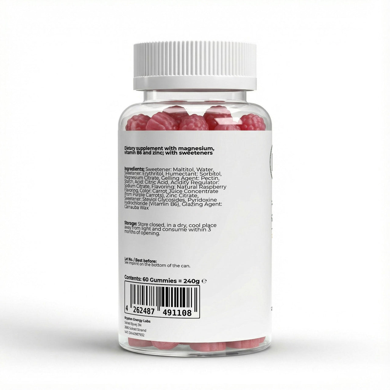 Magnesium + Zinc + B6 Gummies - Krypton Energy Labs
