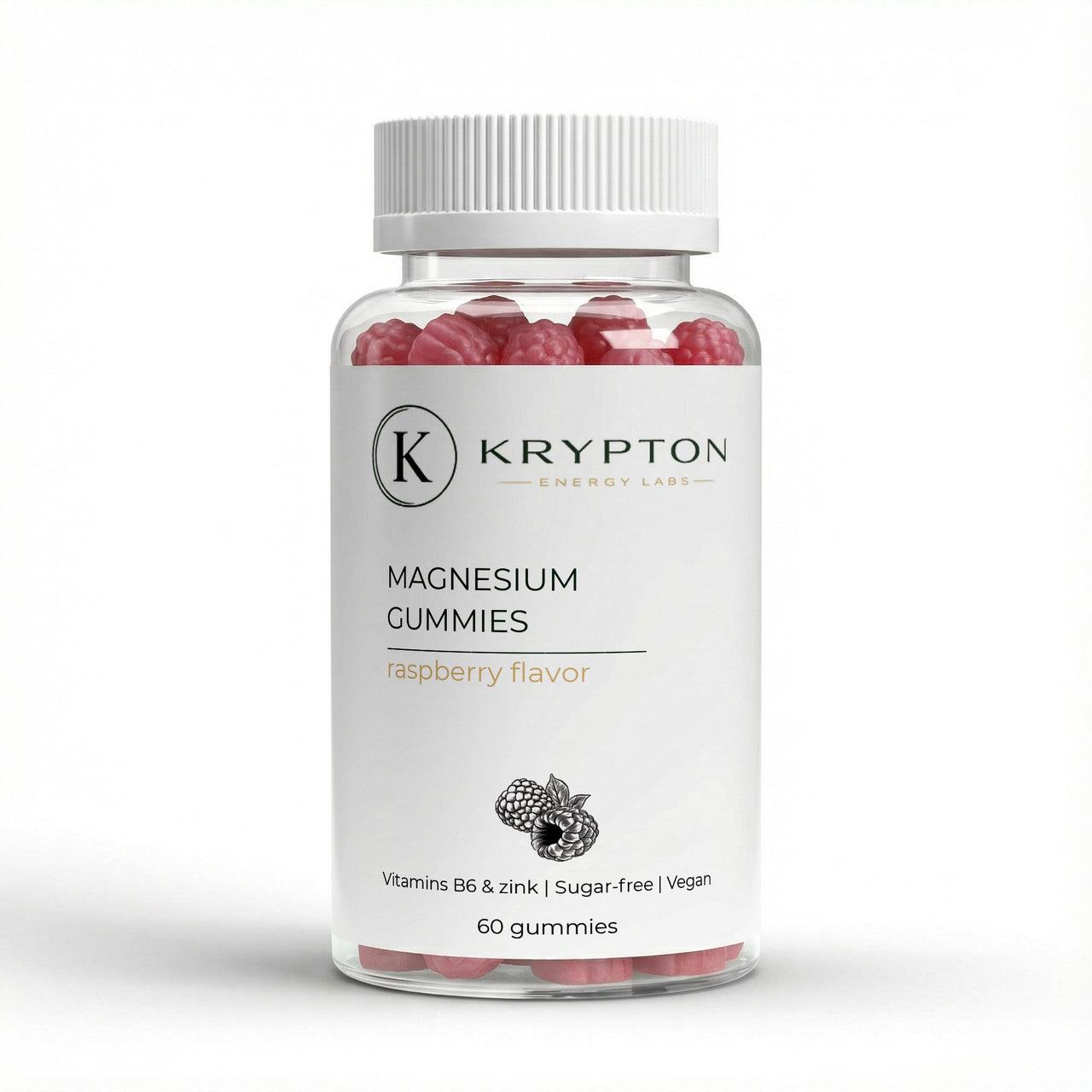 Magnesium + Zinc + B6 Gummies - Krypton Energy Labs