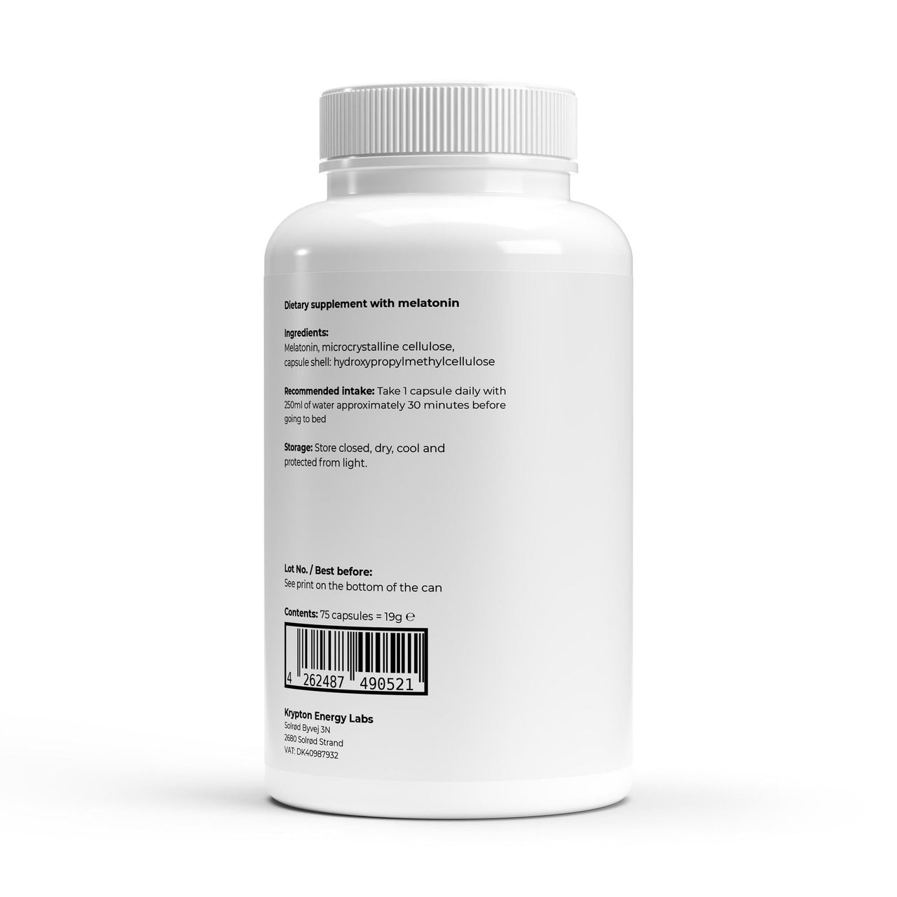 Melatonin Capsules - Krypton Energy Labs