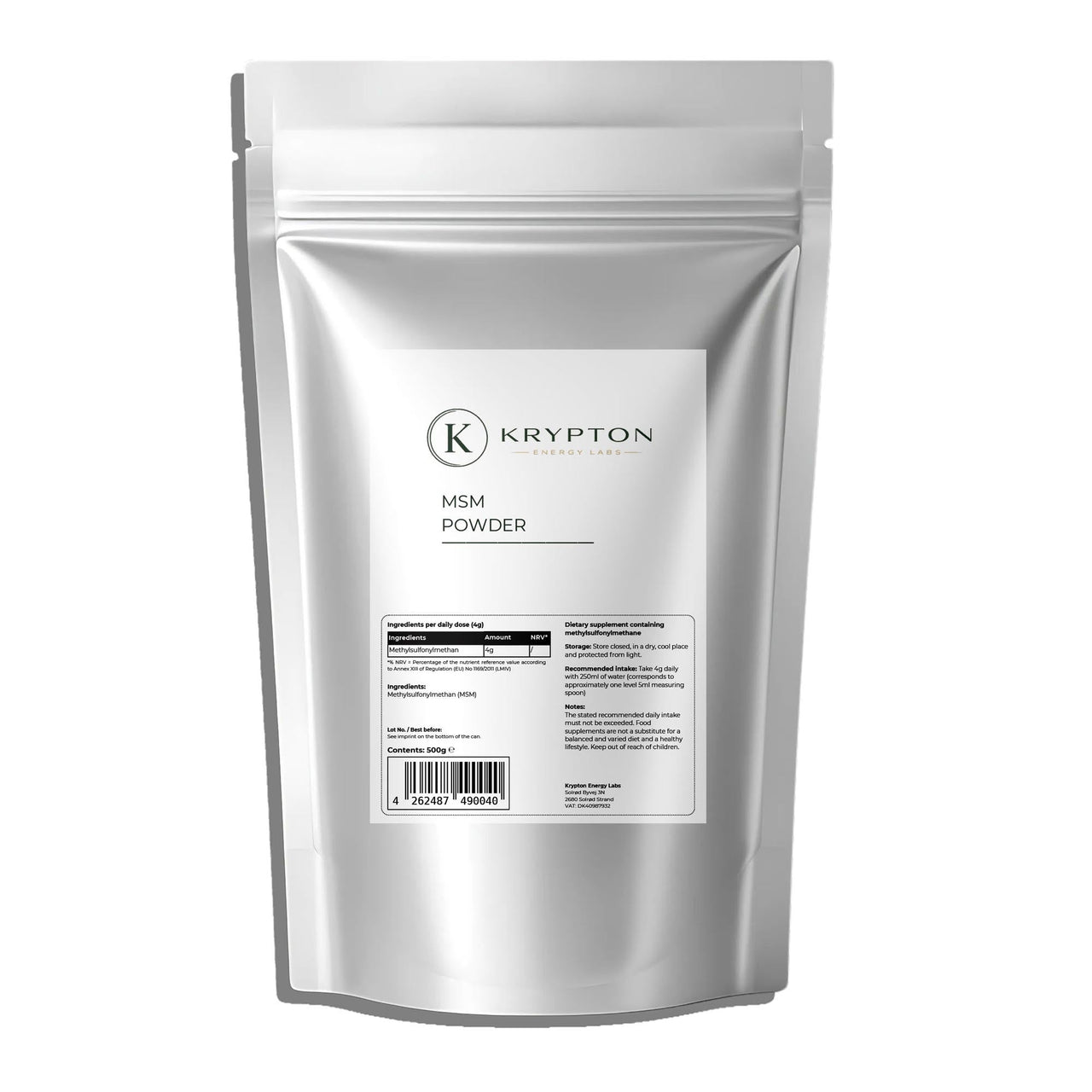 MSM Powder - Krypton Energy Labs