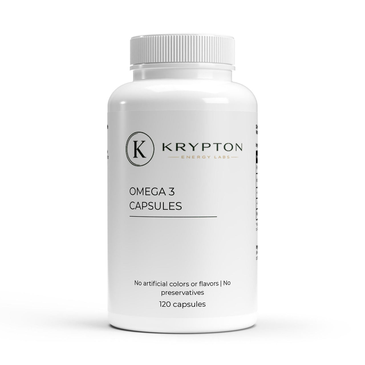 Omega 3 Triglyceride Softgels - Krypton Energy Labs