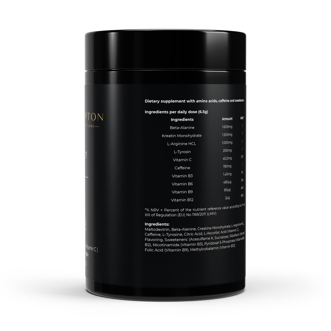 Pre - Workout Booster - Orange - Krypton Energy Labs