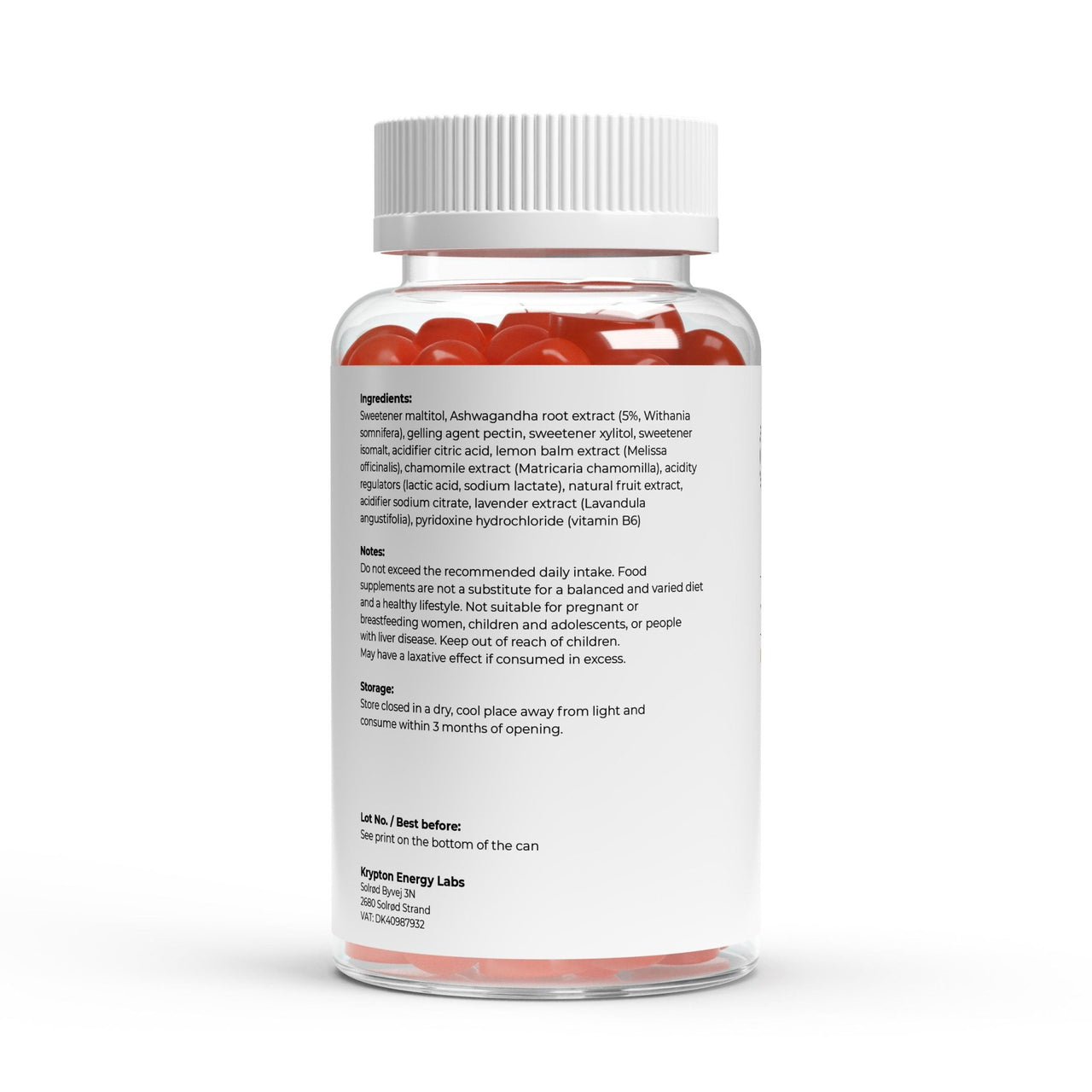 Premium Ashwagandha Gummies - Krypton Energy Labs