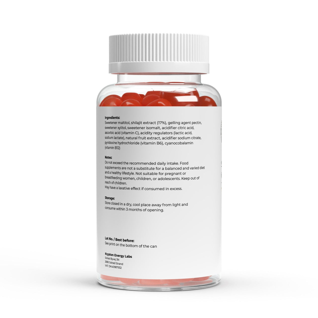 Premium Shilajit Gummies - Krypton Energy Labs