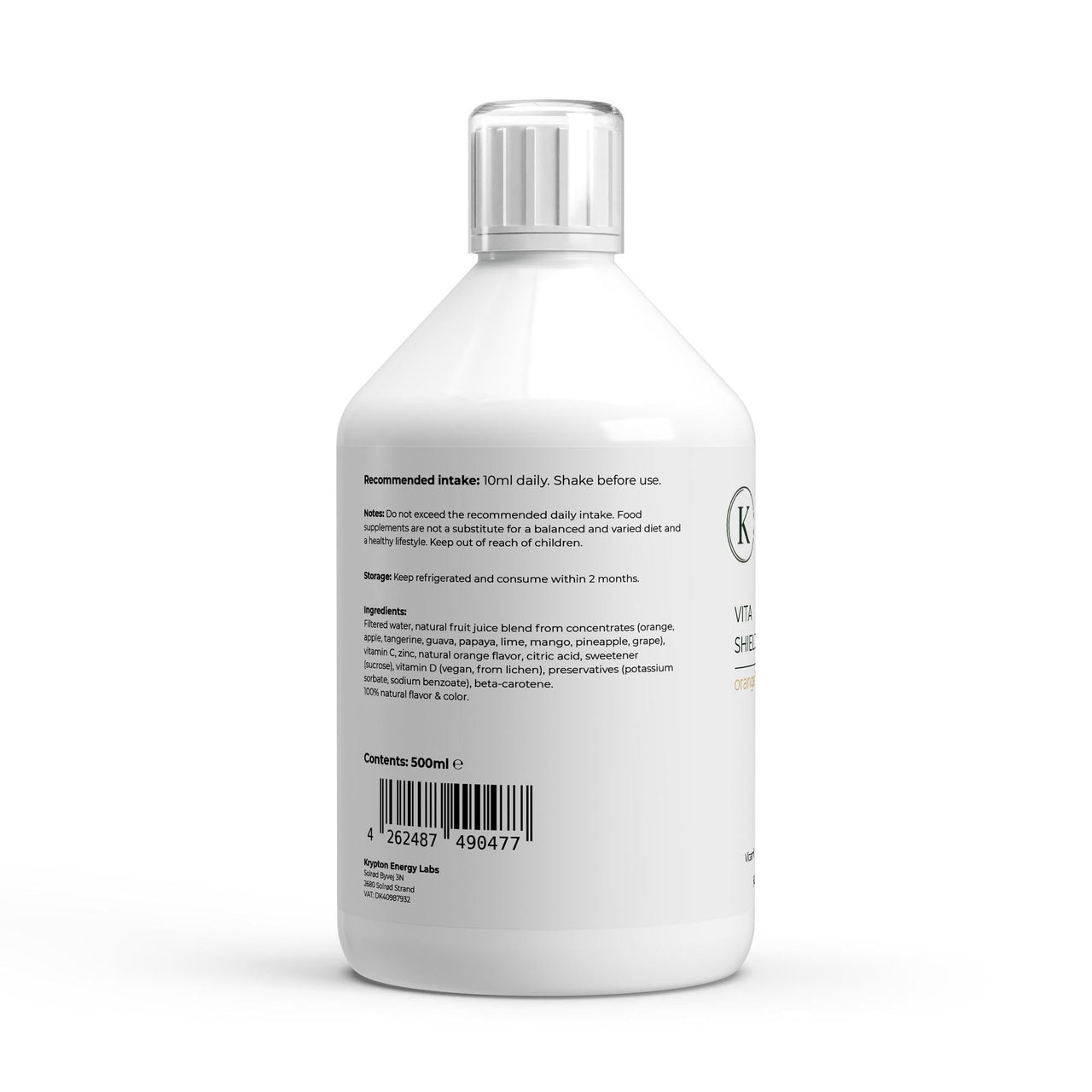 Vita Shield Plus+ Shots – Fresh Orange - Krypton Energy Labs