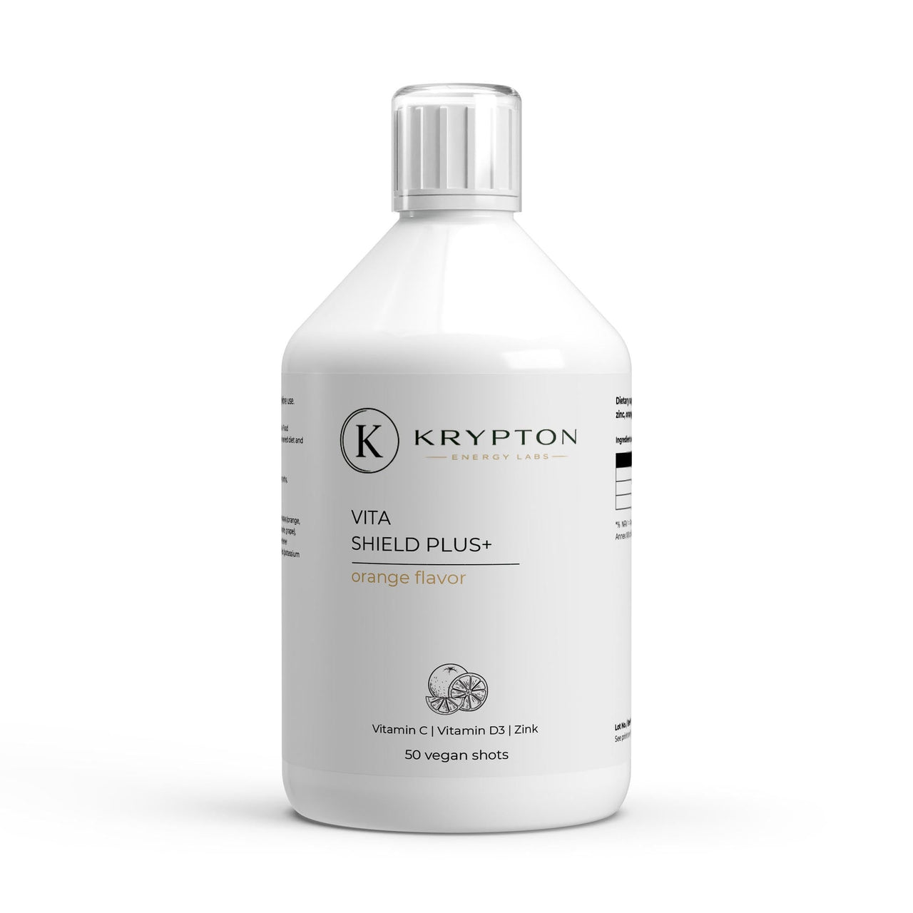 Vita Shield Plus+ Shots – Fresh Orange - Krypton Energy Labs