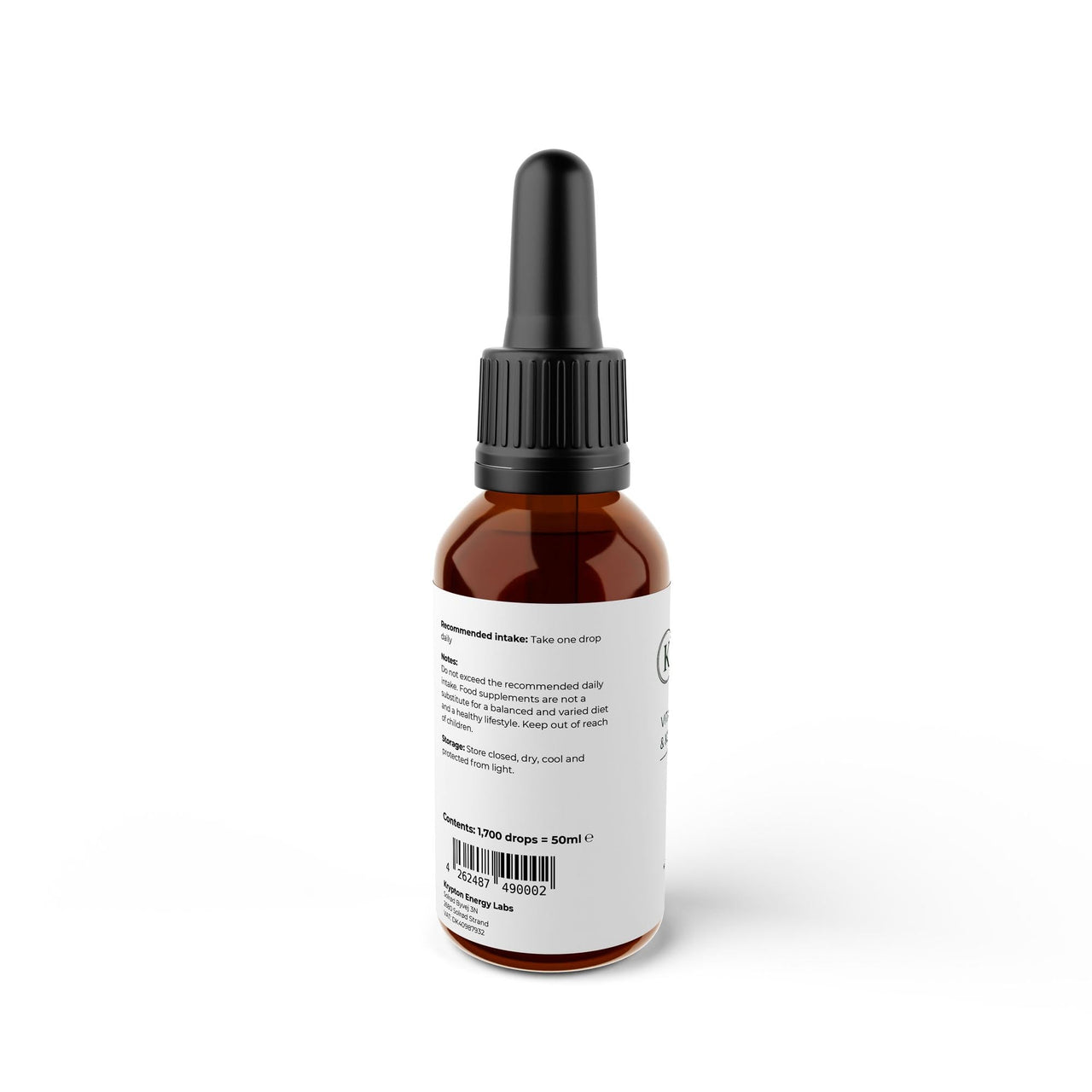Vitamin D3 + K2 - Krypton Energy Labs