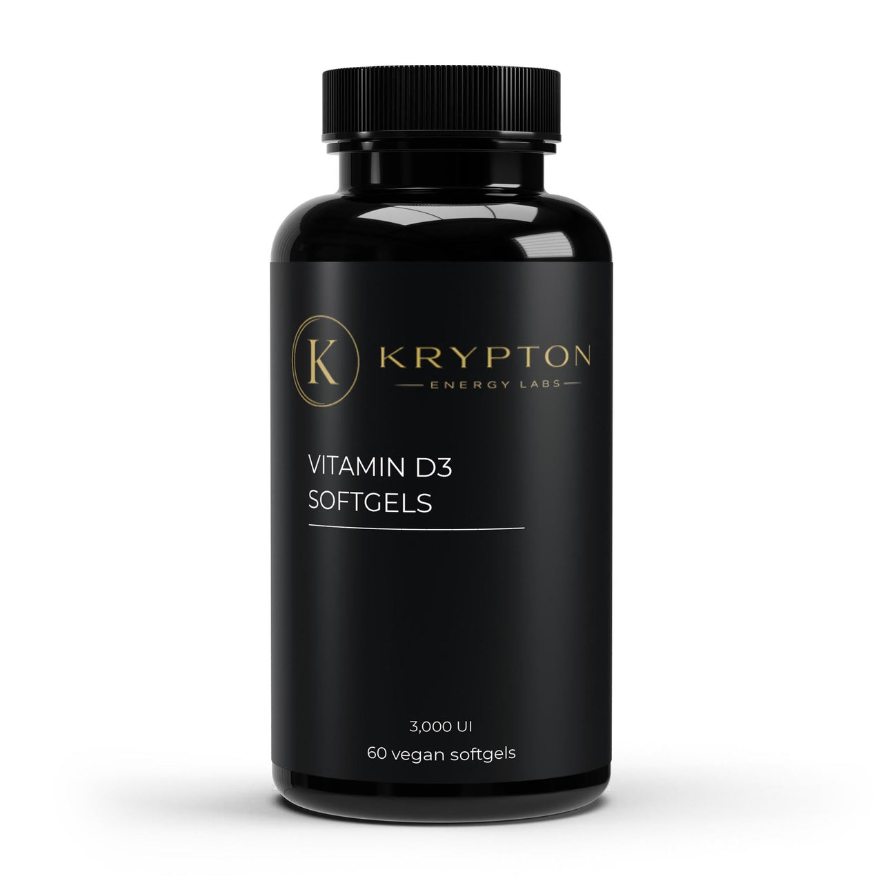 Vitamin D3 Vegan Softgels - Krypton Energy Labs