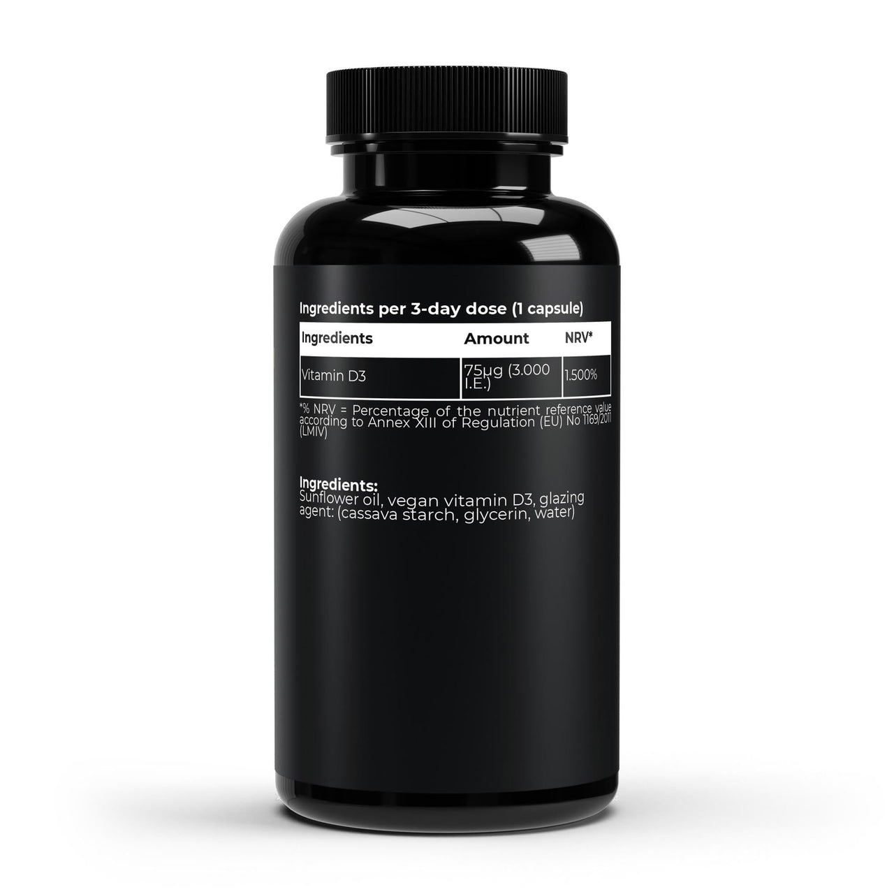 Vitamin D3 Vegan Softgels - Krypton Energy Labs