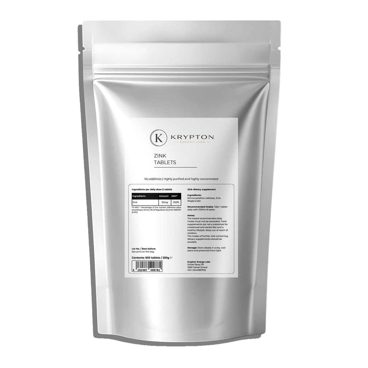 Zinc Bisglycinate - Krypton Energy Labs